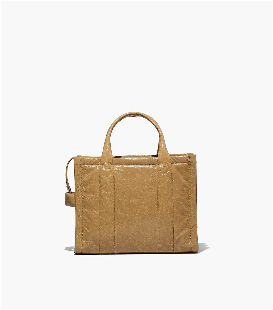 Marc Jacobs Tote Bags Warehouse Sale - Light Brown The Shiny Crinkle ...